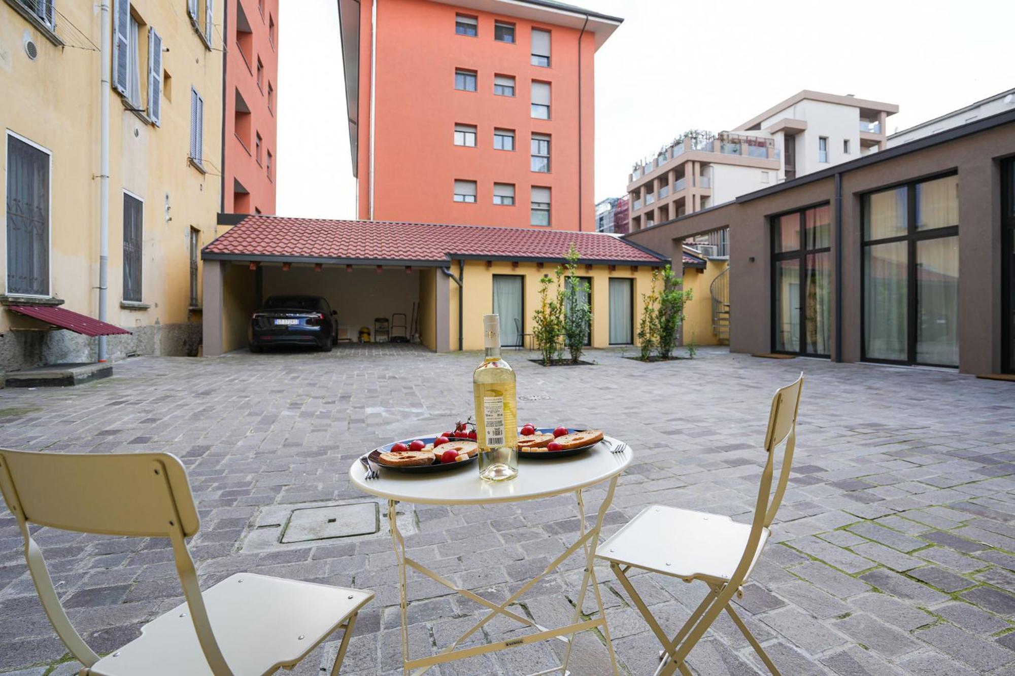 הוילה מילאנו Del Re House, Parking Free מראה חיצוני תמונה